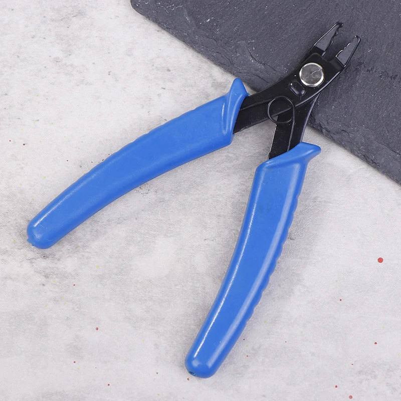 1 pezzo di strumento di riparazione per penna stilografica, pinze per pennino estraibile, gadget per pinze per perline di posizionamento blu