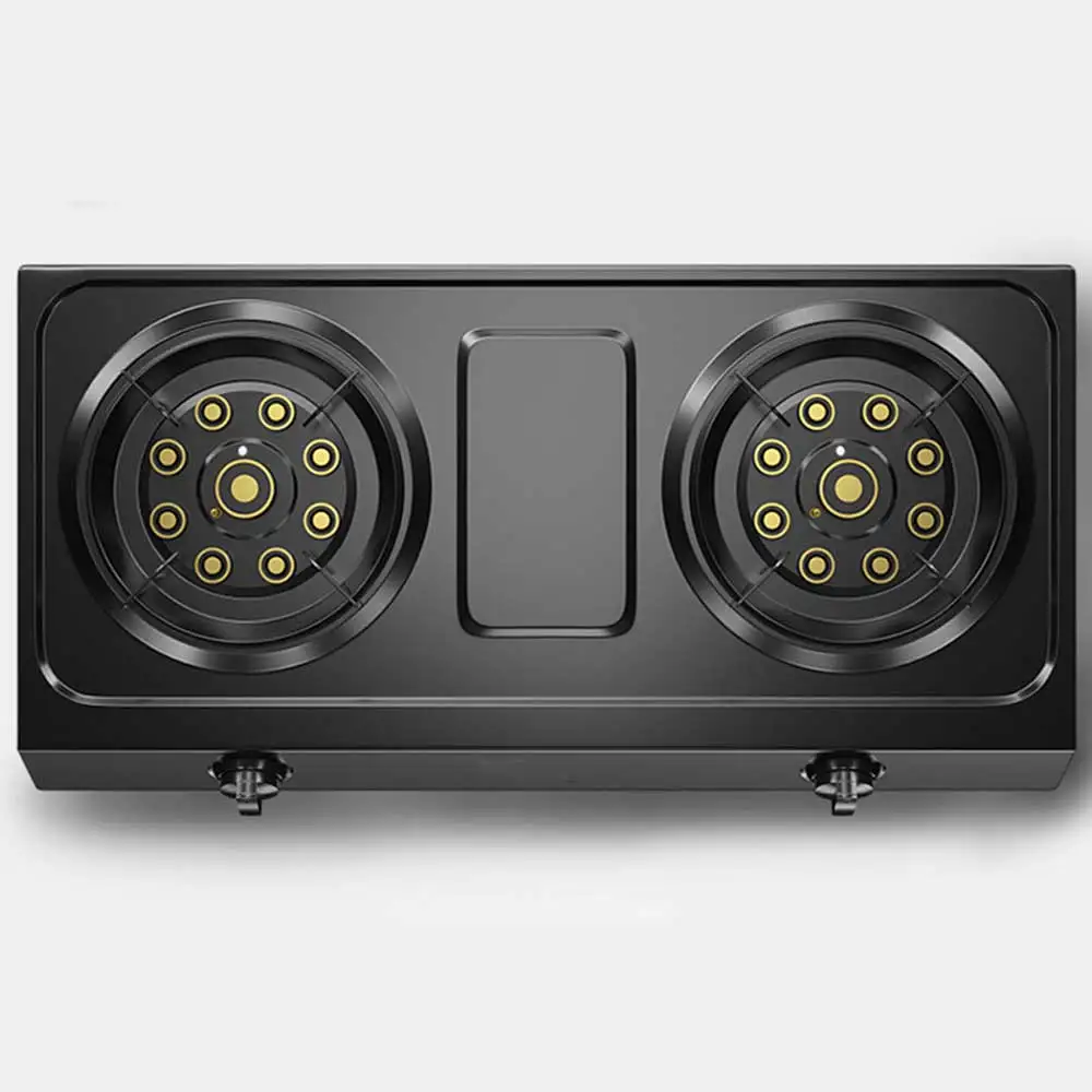 주방 가스레인지 가스레인지 가스레인지 더블 스토브 데스크탑 쿡탑 가정용 액화 천연 가스 가스레인지