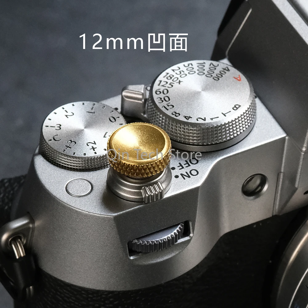 Kamera Hot Shoe Tembaga Sekrup Tombol Rana Rilis Cepat untuk Fuji XPRO3 XT5 X100V X100VI XT30 XT50 XM5 X100VI (Bukan Jenis Lem)