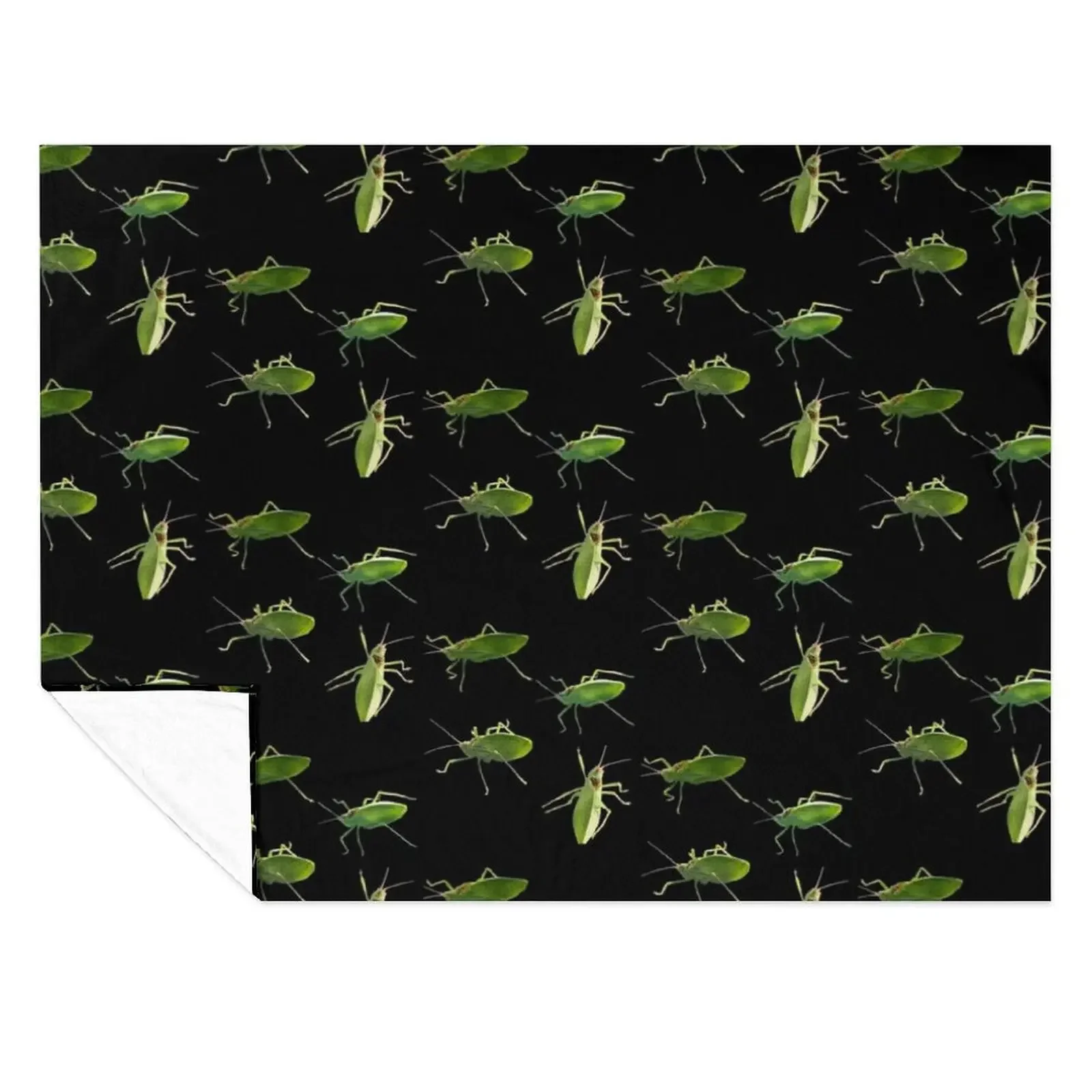 

Katydids Throw Blanket Stuffeds Heavy christmas decoration wednesday Blankets