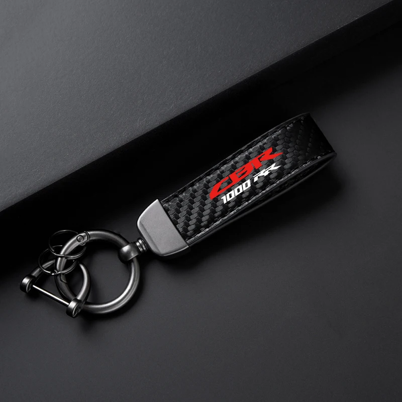 Keyrings For HONDA CBR1000RR CBR 1000 RR CBR1000RR Key Ring Keys Strap  High-Grade Leather Suede Keychain Men Car Motorcycle