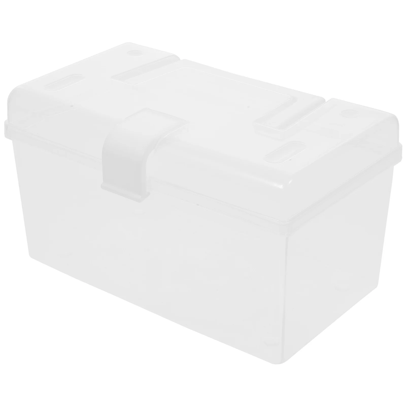 Portable Medicine Box Small Size Large Capacity Transparent Plastic First Aid Kit Container For Home Emergency Organizer