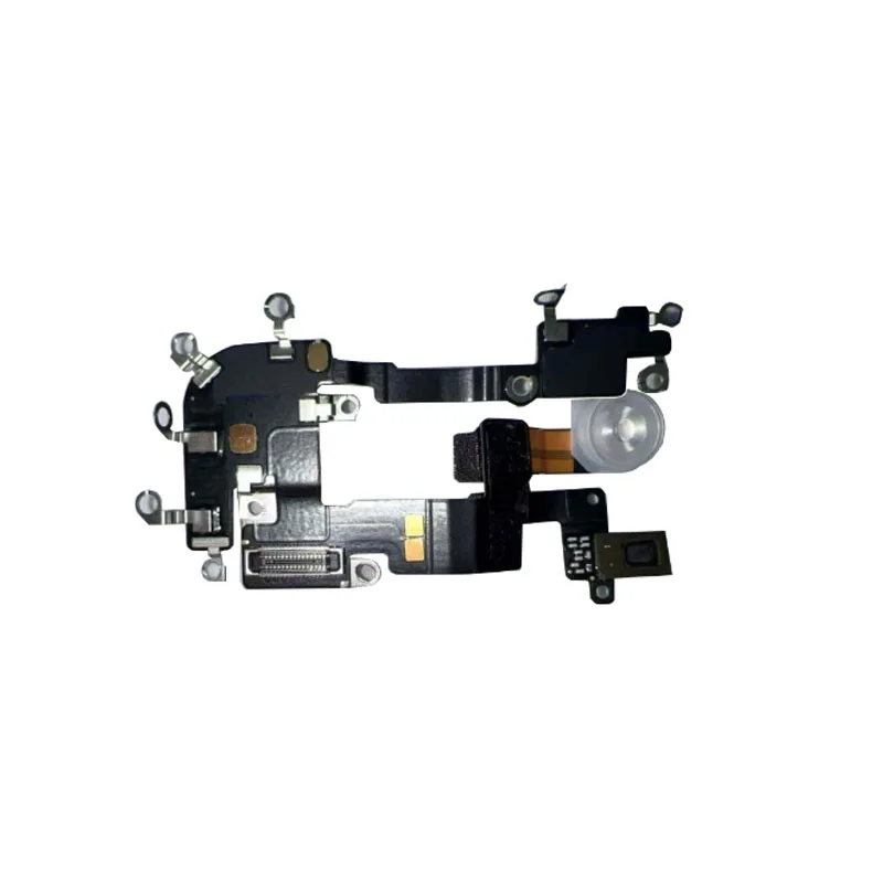 For iPhone 17 Pro Max Flashlight Flex Cable with Microphone(Original Used)