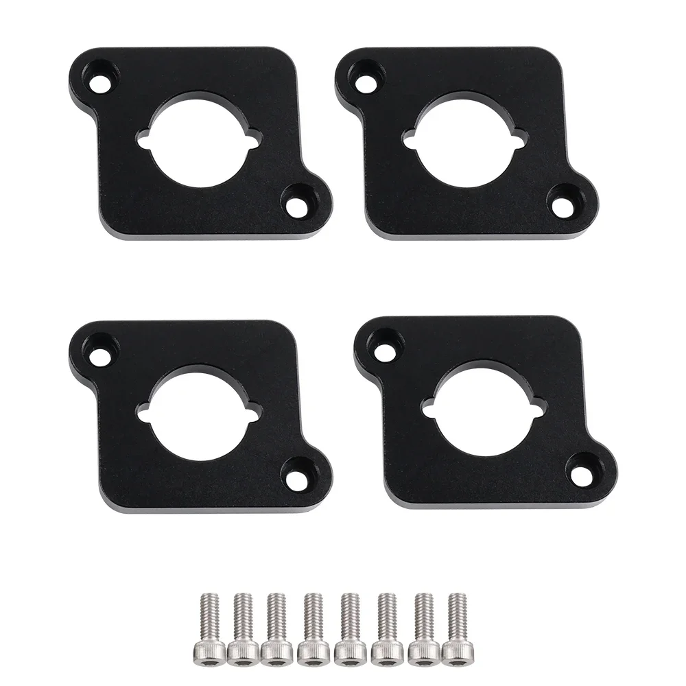Frosted Silver Coilpack Adapter Platen Billet Voor VW Audi Golf Jetta A4 A6 TT 1.8T naar 2.0TFSI