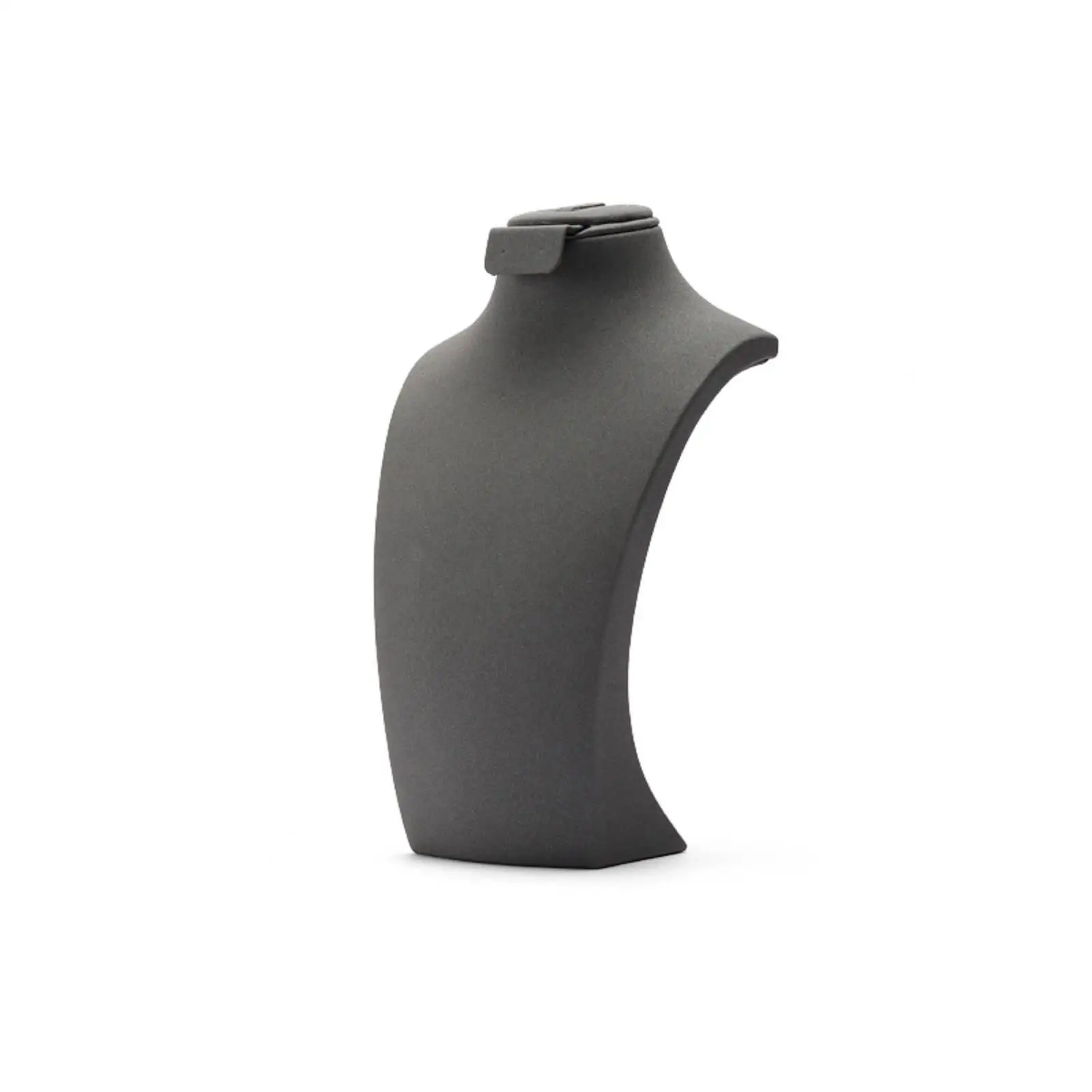 Professional Necklace Display Bust | Smooth Matte Surface, Flat Base Design, Necklace Bust, for Retail Stores