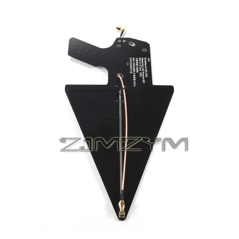 HT6 Logarithmic Periodic Antenna 0.6-10GHz Direction Finding Spectrum Analyzer Signal Analysis Positioning for EMC Testing