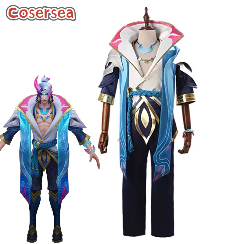 

CosplayCosersea Aphelios Cosplay Costume Game Spirit Blossom Aphelios Halloween Uniform Cos Costume Party Suit Outfit Fullset