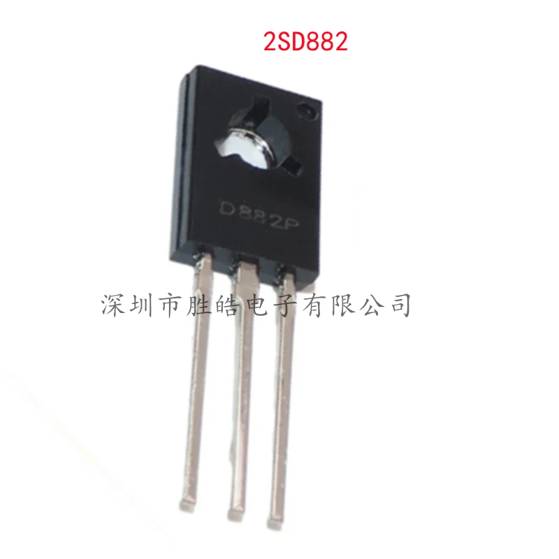 

(10PCS) NEW D882 2SD882 2SD882P NPN Transistor Straight Into TO-126 2SD882 Integrated Circuit