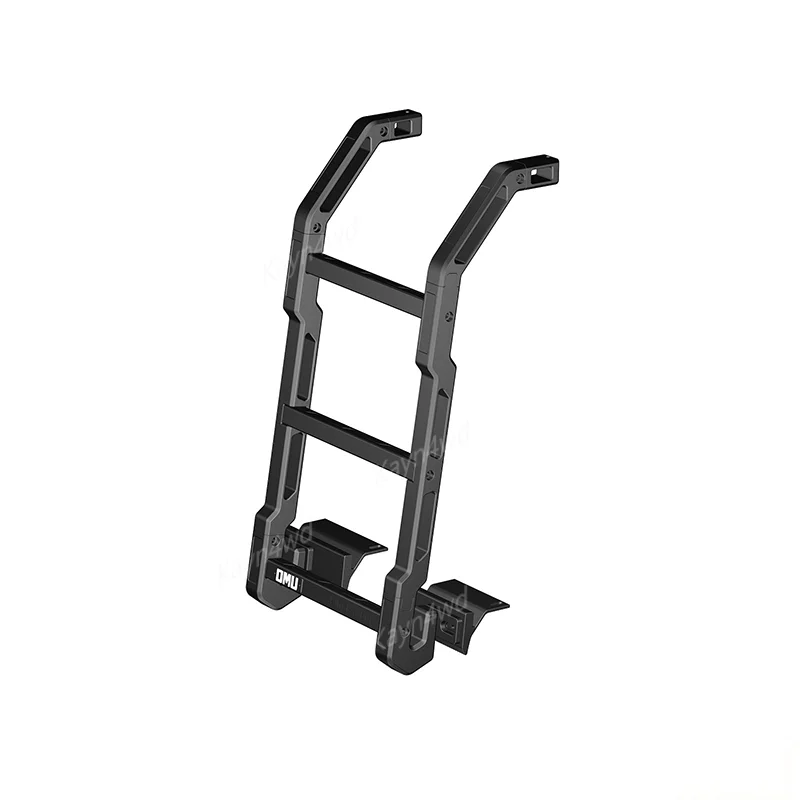 ملحقات خارجية للطرق الوعرة 4x4 سلسلة OMU Genesis سلم جانبي للنافذة الخلفية من الألومنيوم لعام 2018 + Jeep Wrangler JL & Gladiator JT #2