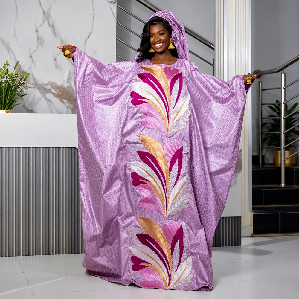 

African Dresses for Women Traditional Africa Clothing Dashiki Ankara Bazin Gown Abayas Robe Muslim Kaftan Maxi Long Dress 2026