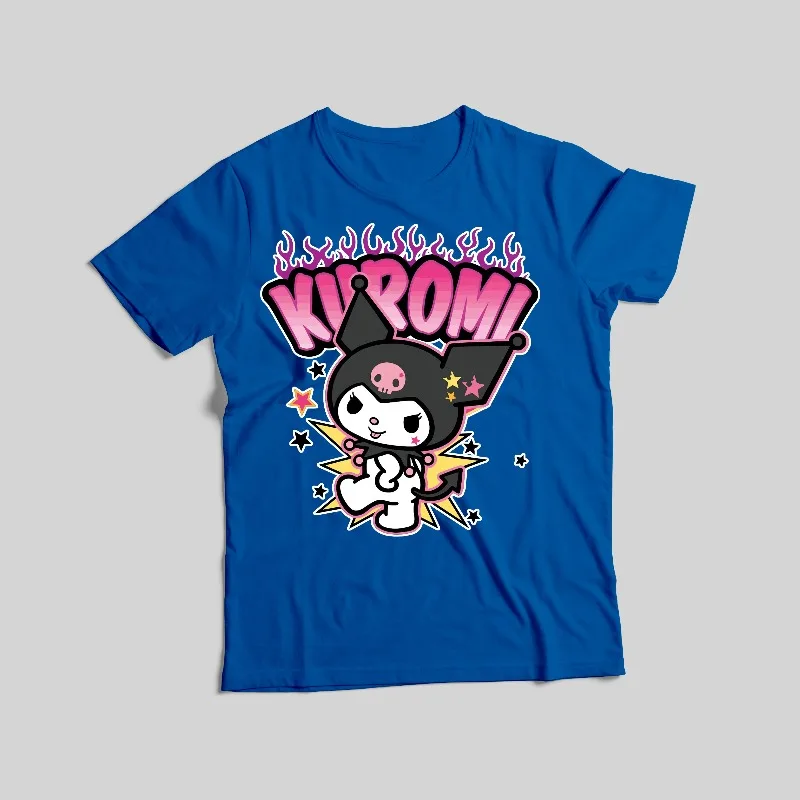 Футболки с принтом серии Sanrio, 100% хлопок, доступны в 8 цветов, бестселлер базового стиля Mommy and Me / женская одежда