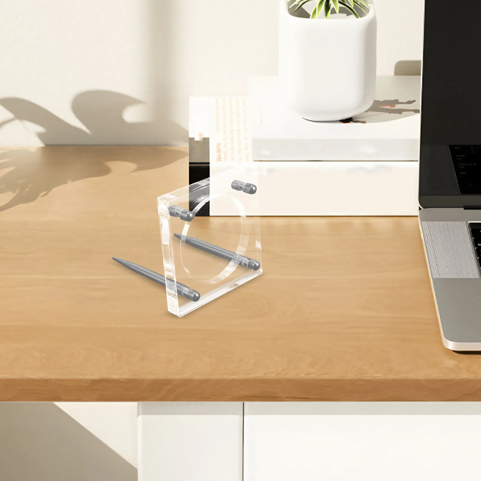 حافظة عرض العملات المعدنية لهواة الجمع 60 مم القطر الداخلي حجم مثالي لمختلف أحجام العملات المعدنية حامل مجموعة الربع #3