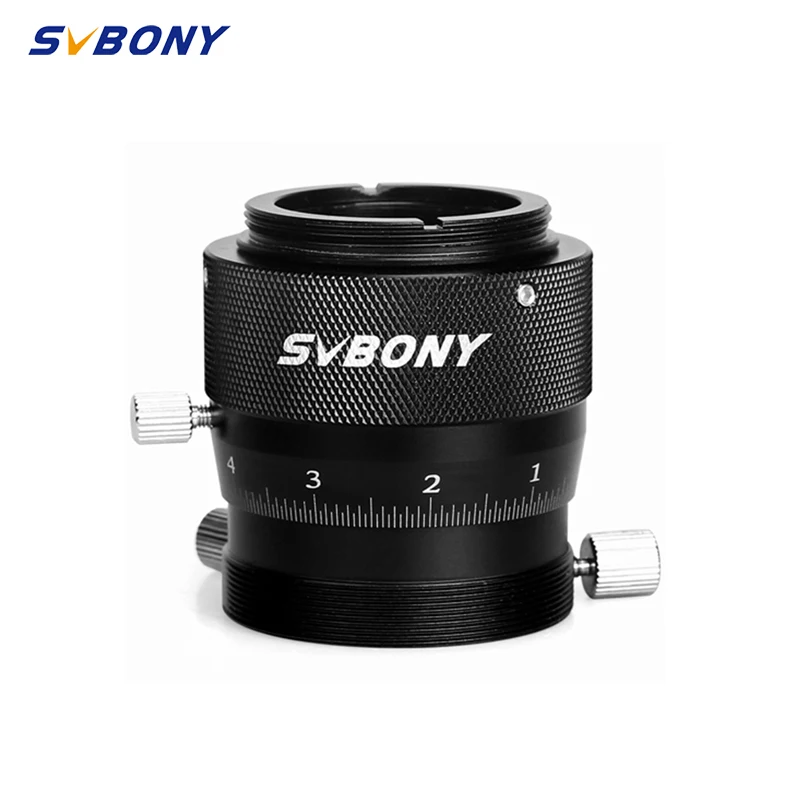 

SVBONY SV161 1.25" Double Helical Focuser Aeroscope Aluminum Alloy Material 43-53mm for Telescope Guide Scope