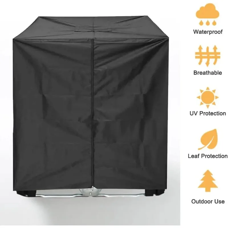 

420D Oxford Cloth Water Tank Cover Sun Protection 1000L Bucket Cover IBC Ton Bucket Dust Proof Protective Cover