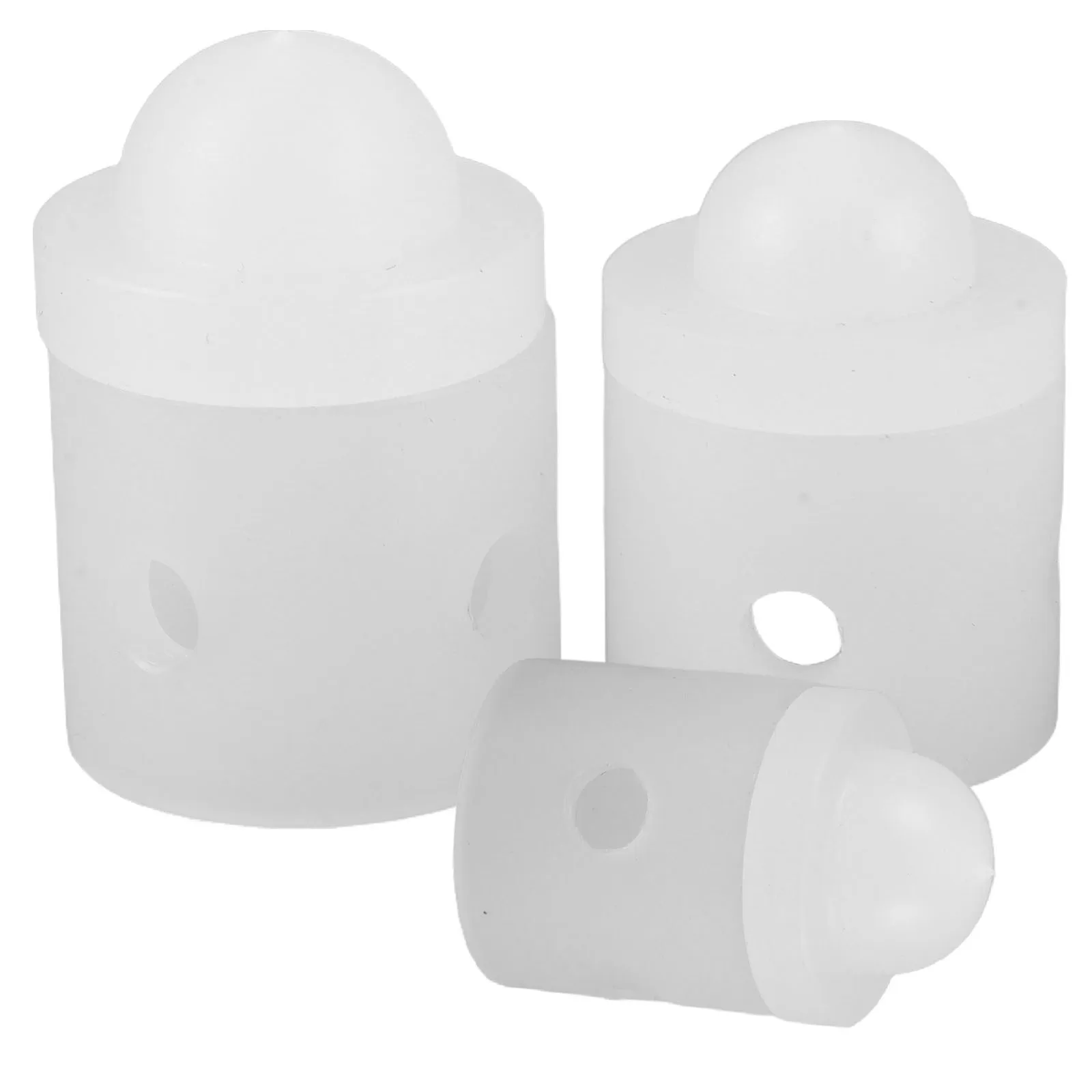 

3Pcs Leathercraft Bell Form Mold Kit Nylon Smooth Finish Reusable Bell Former DIY Craft Art Mold Tool