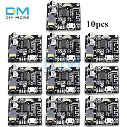 1-10pcs VHM-314 Bluetooth Audio Receiver Board Bluetooth 5.0  Wireless Stereo Music Module 3.7-5V Car Speaker Amplifier for DIY