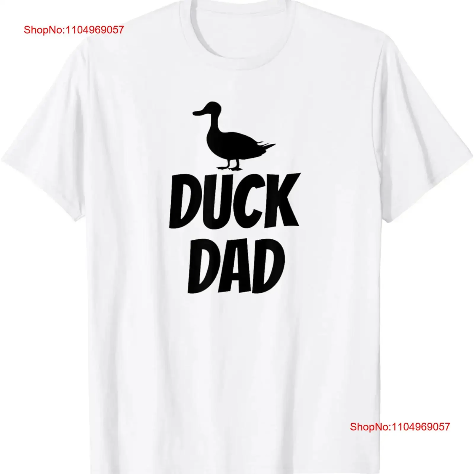 

Duck Dad Funny Cute PeT T Shirt Black vintage Washed Casual Versatile Comfortable homme Slightly Top For Everyday Wear Unisex