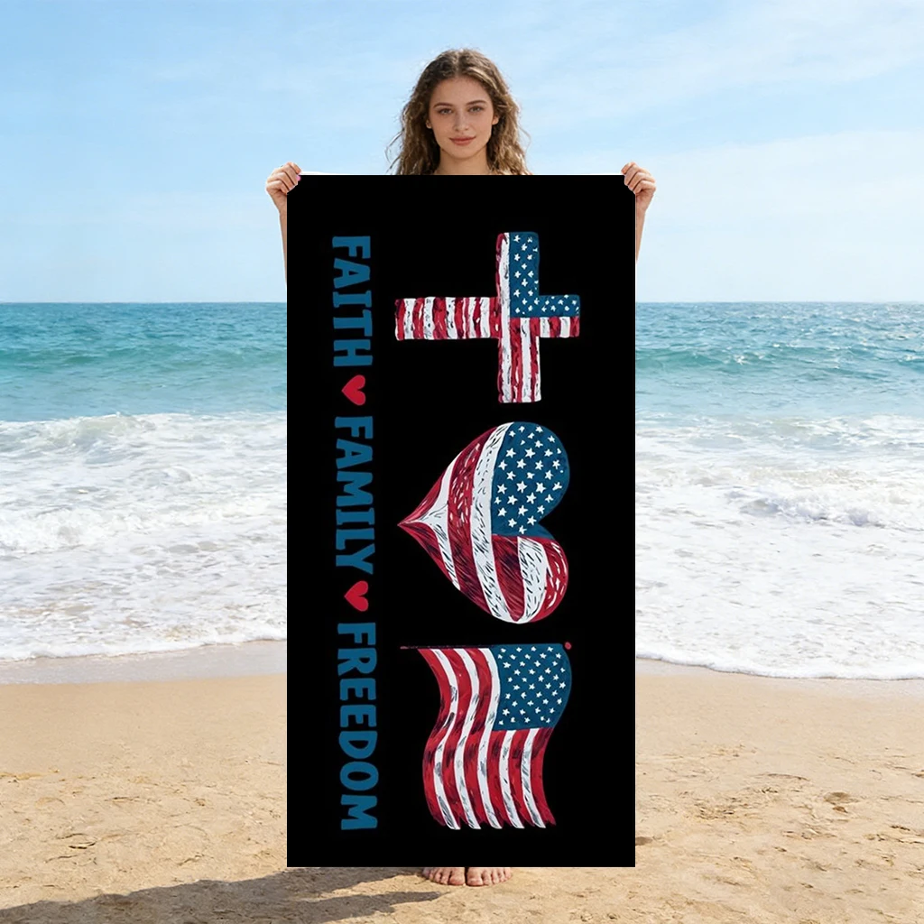 American Spirit Freedom Beach  - Towel Small Sport 评论和价格