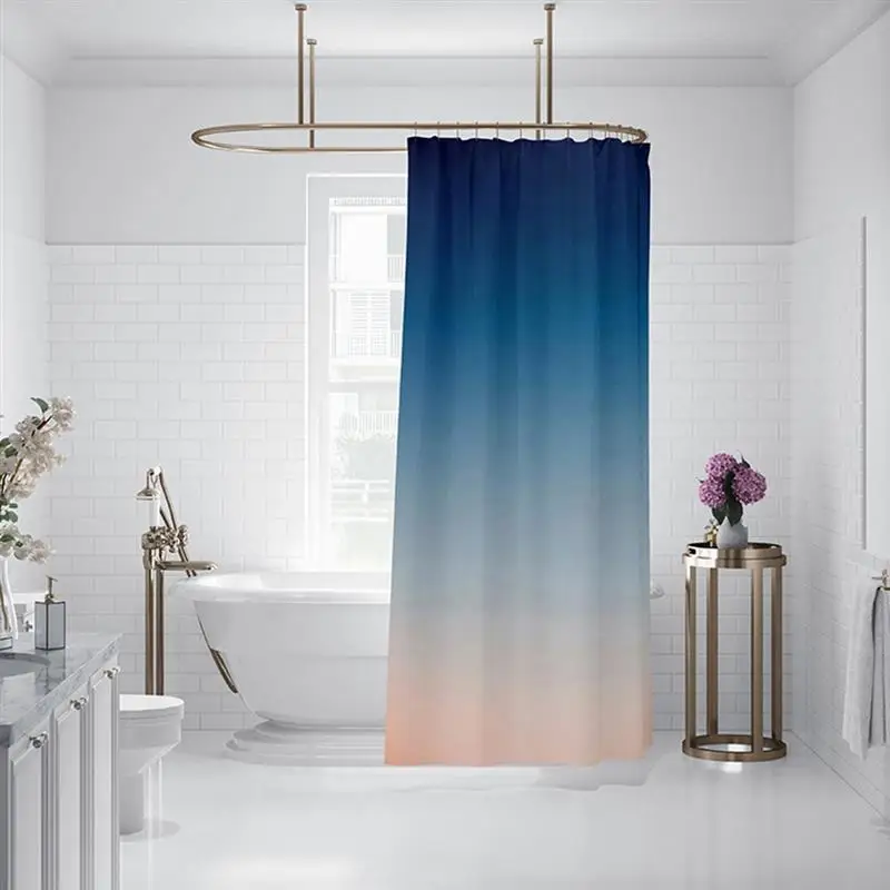 INS Nordic Modern Shower Curtain Cloth Waterproof 47\