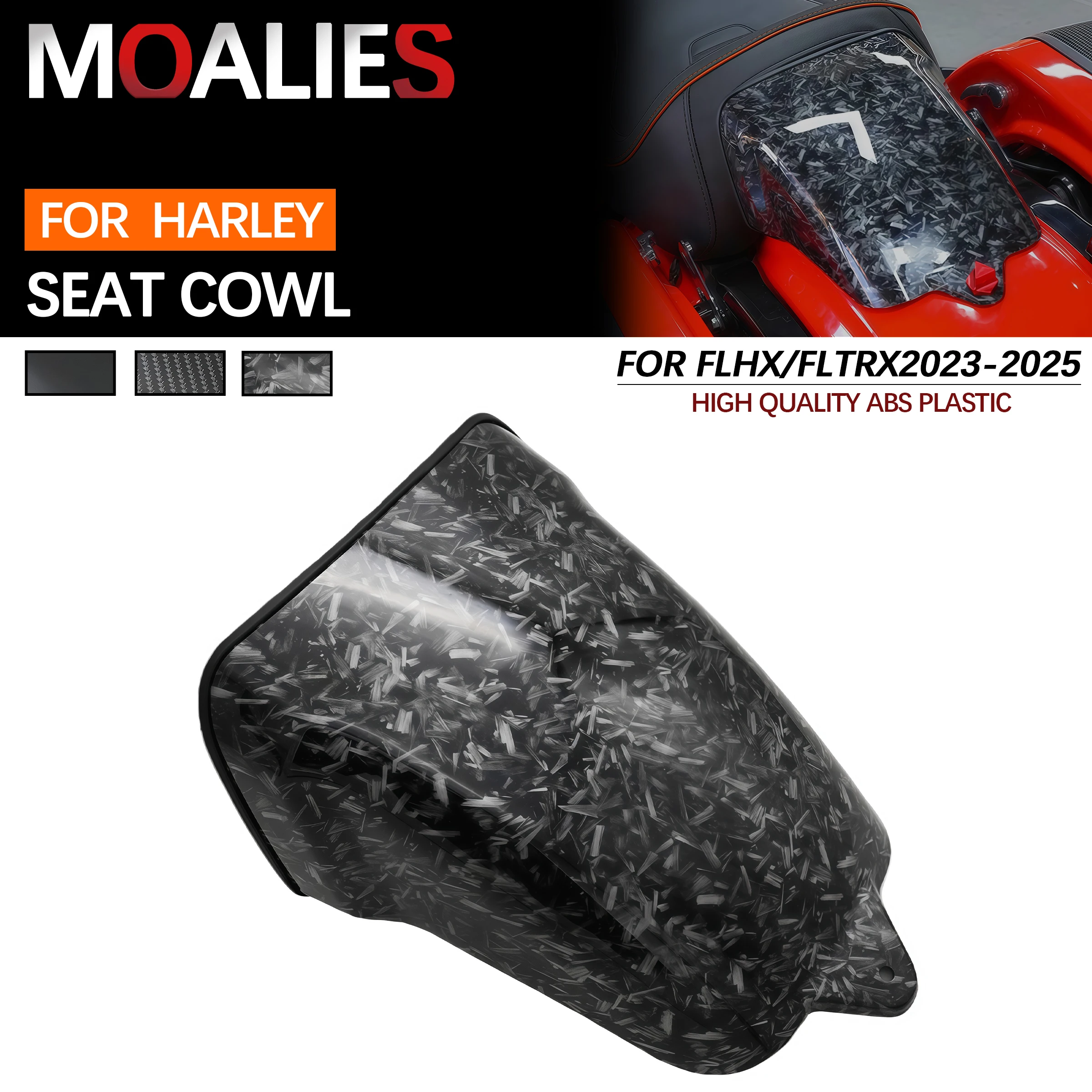 

Для Harley Street Glide Ultra FLHXU CVO/SE Road Glide ST FLHX/FLTRX 2023-2025 задний обтекатель пассажирского сиденья, накладка на капот