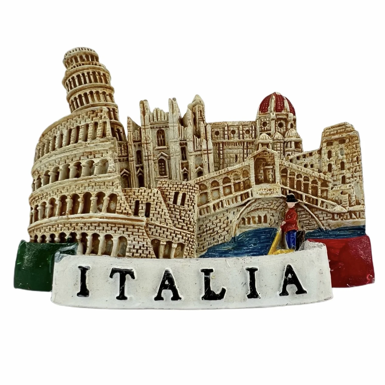 

Leaning Tower of Pisa Rome Colosseum Italy Fridge Magnets Travel 3D Memorial Magnetic Refrigerator Stickers Gift Room Decoration