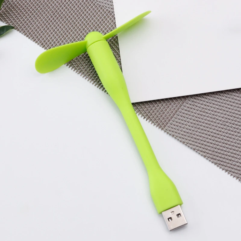 Hot Selling USB Mini Fan Detachable Flexible Portable USB Fan Suitable for All USB Power Output Gadgets Summer Cooling Artifact
