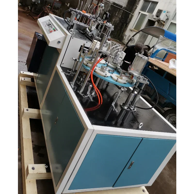 CE Certificate Ripple Wall Paper Cup Making Machine Automatic Disposable Paper Cup Machine Processing Production Line for Norway