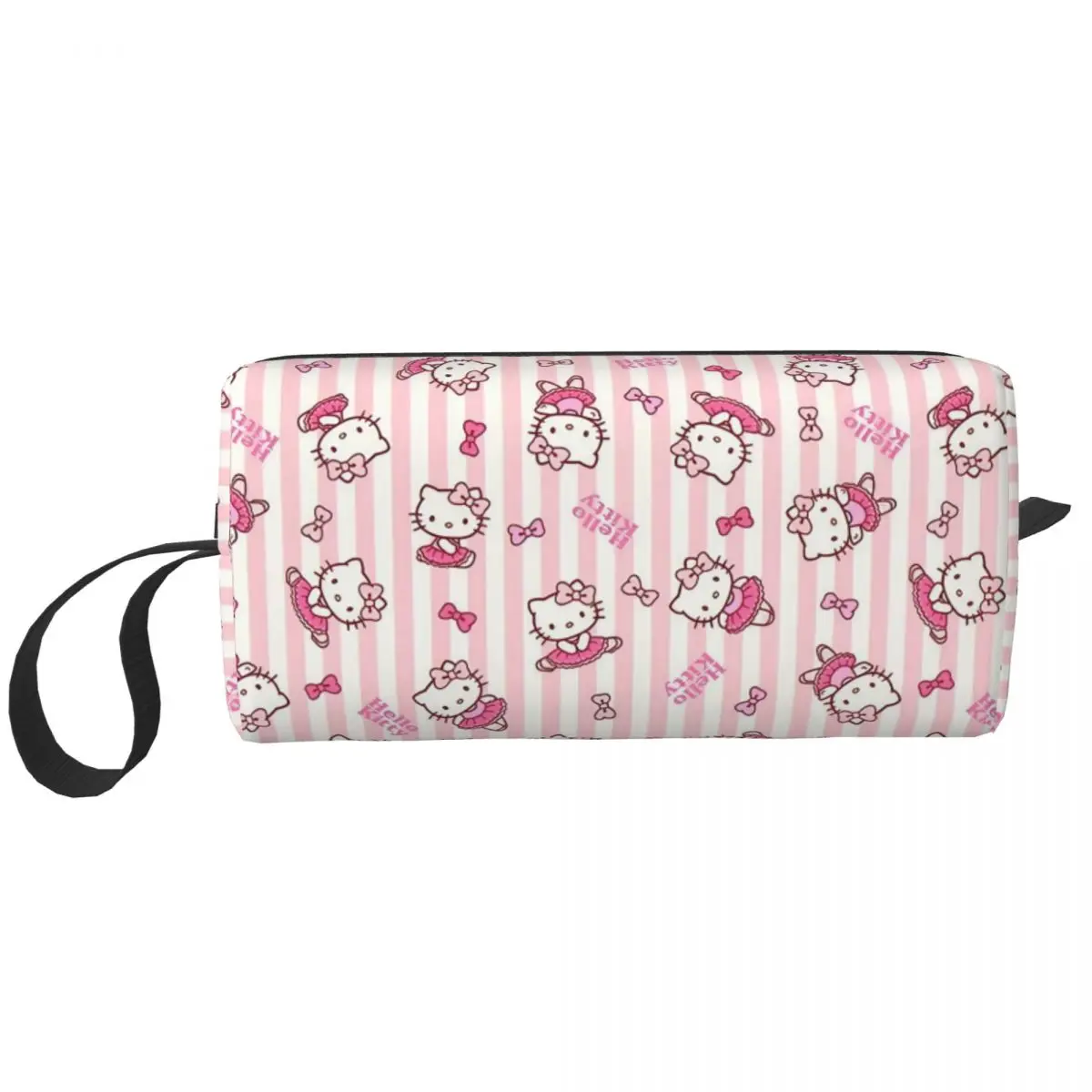

Hello Kitty Cute Cartoon Large Makeup Bag Zipper Pouch Travel Cosmetic Bags Storage Bag for Women