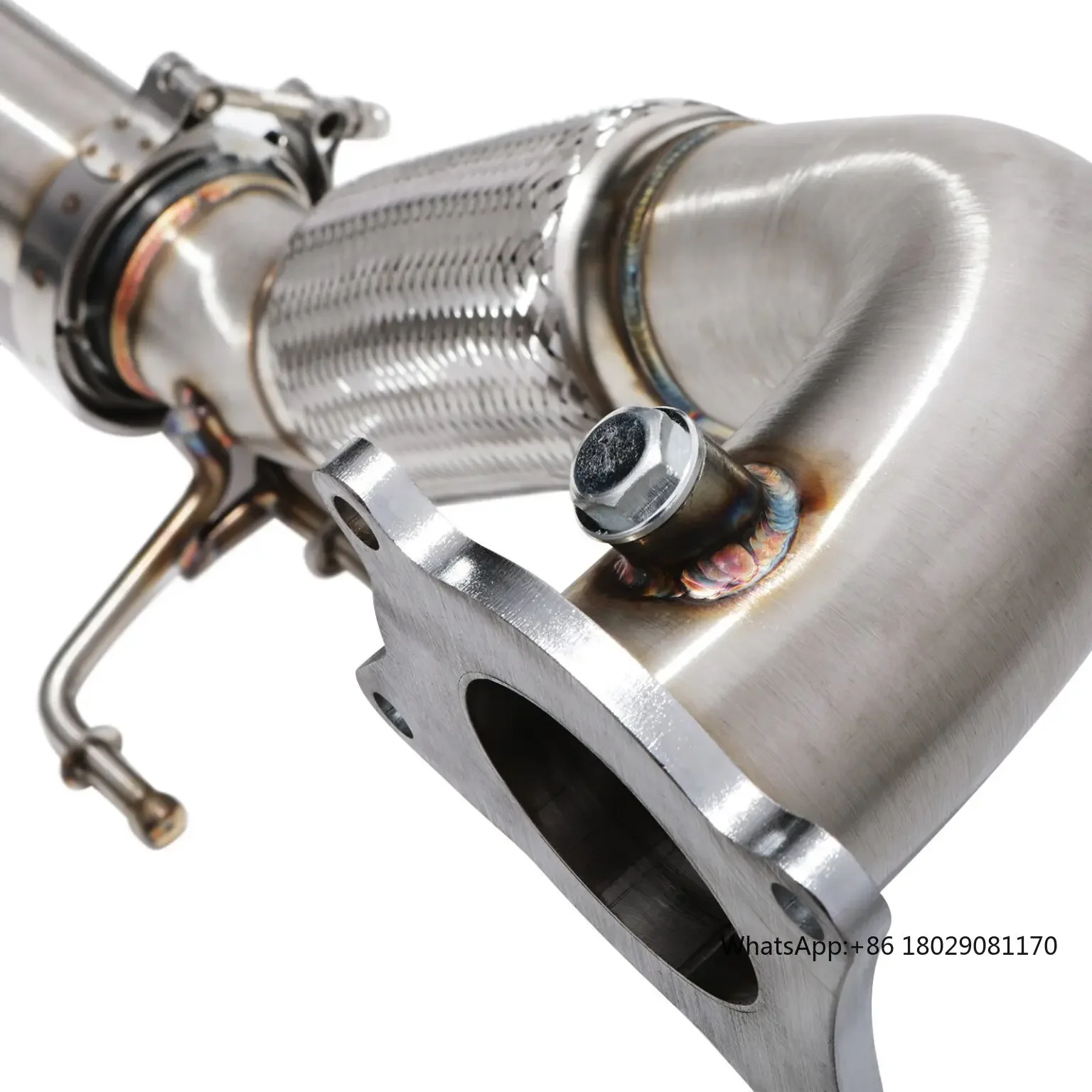 

YIFENG high-flow exhaust For VW Golf MK6 R Audi A3 8P S3 2.0 TFSI stainless steel downpipe