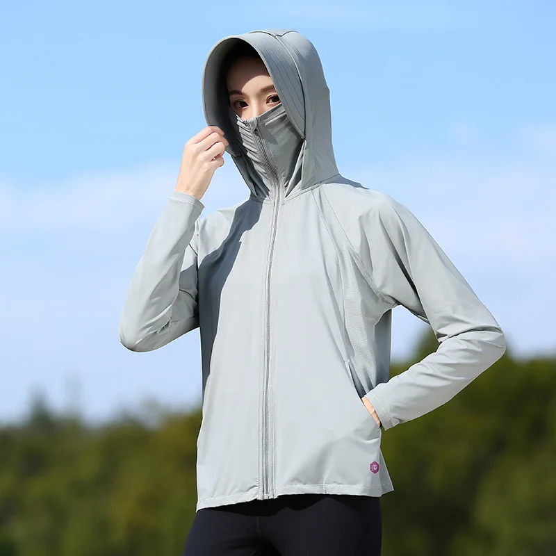 Original Silk Ice Silk Sun Protection Clothing for Women Breathable and Detachable Men Large Brim Travel and Camping UV resistan