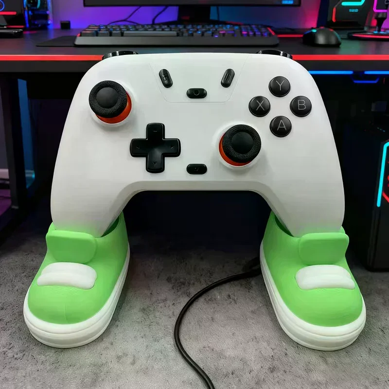 Shoe-shaped Game Controller Storage Rack, Creative Game Controller Storage Rack, Suitable For Various Game Controllers.