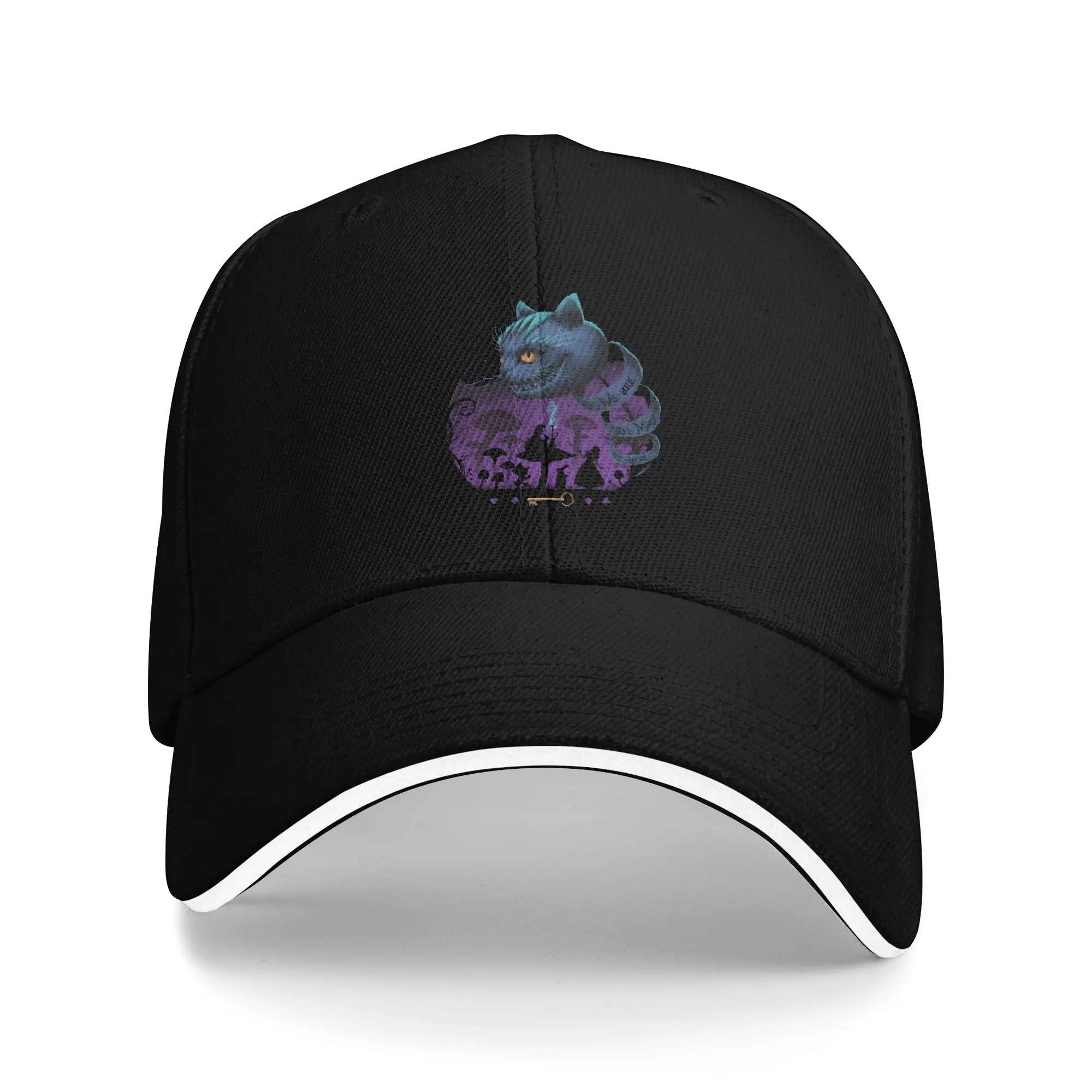 Alice Madness Returns Baseball Cap  y2k Retro Hip Hop Hats Summer Couple Women Kpop Rock Baseball Caps