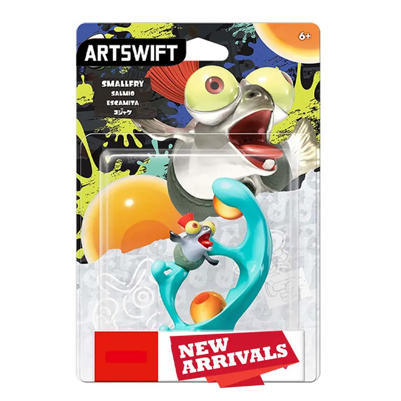 شخصية ARTSWIFT Smallfry Inking Octoling NFC - منطقة النسخة الآسيوية الحرة النادرة القابلة للتجميع لـ NS المتوفرة