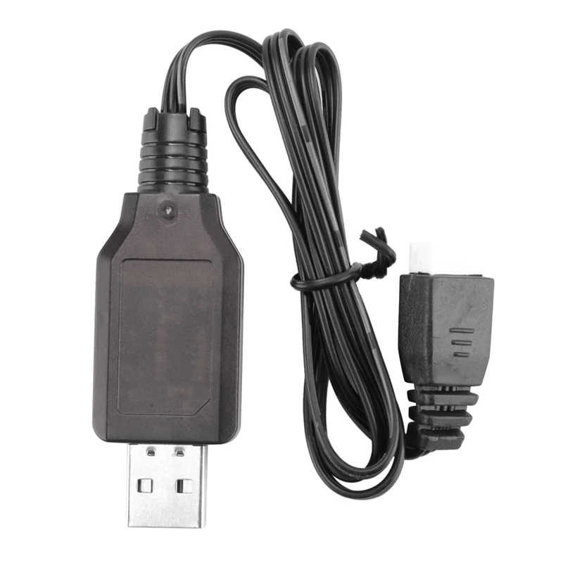 FBIL-USB Charging Cable 7.4V 2S Li-Ion Battery Charger For HS 18301 18302 18311 18312 1/18 RC Car Parts