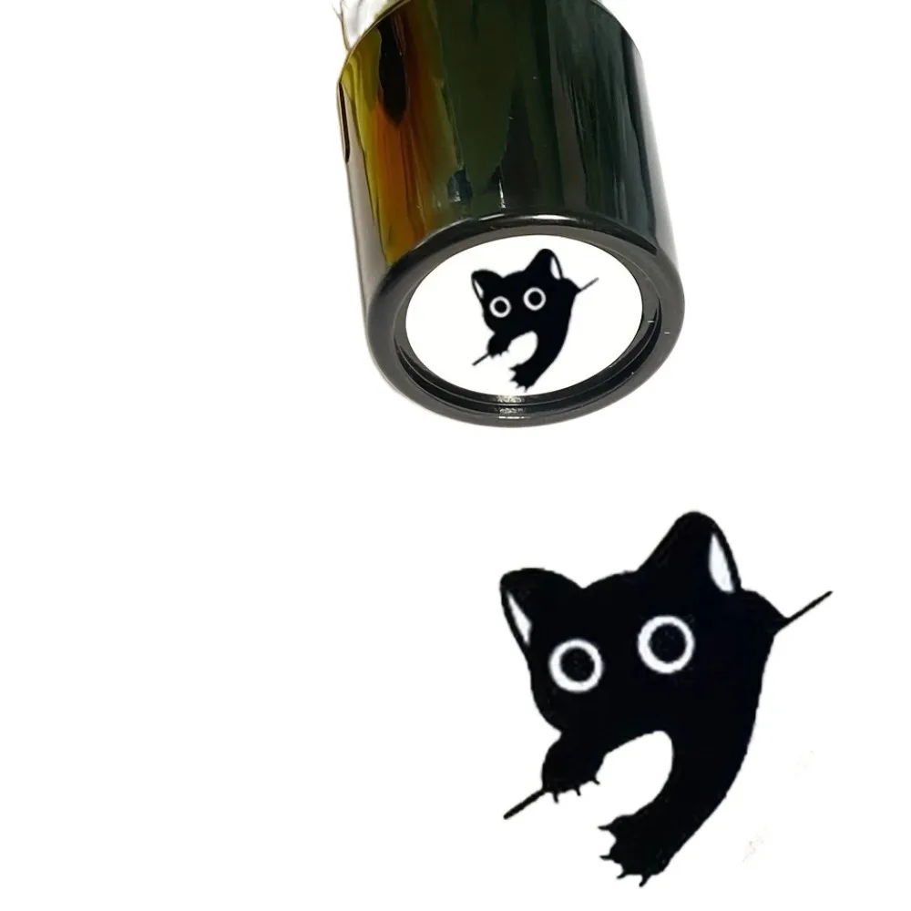 

Прочные штампы для скрапбукинга: 11 дизайнов, черные кошки, животные, котята, мультяшные штампы для дневников и коллажей, чистые отпечатки