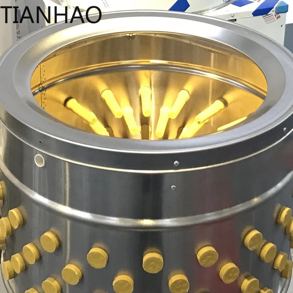 Commercial Stainless Steel Poultry Machinery Chicken Plucking Machine Poultry Feather Removal Machine
