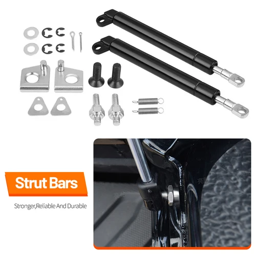 Imagen 2 del producto Puntal de puerta trasera para Ford PX Ranger 2011-2018 Mazada BT-50 2012-2018 2 uds amortiguador de Gas elevación varilla de soporte de maletero lento