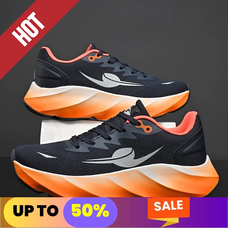 

Running Shoes Casual Marathon Men Sports Tenis Breathable Women's Comfortable Athletic Nonskid Training Gym Sneakers Air Cushion
