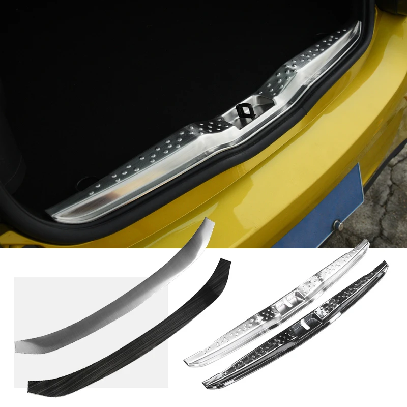 

For Smart Forfour 453 2019 2018 2017 2016 2015 Car Exterior Decoration Rear Guard Protection Pannel Trunk Plate Accessories