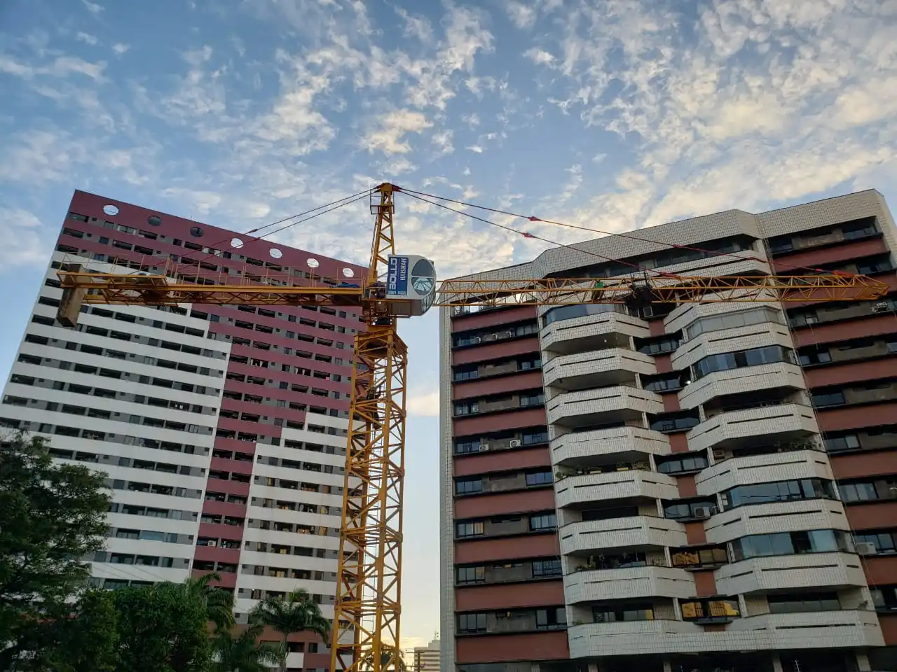 Башенный кран 5T QTZ66-HS5010