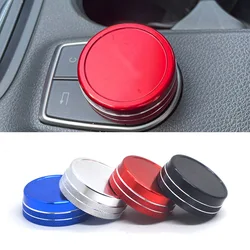 Center Console Multimedia Navigation Knob Decoration Cover Car Stickers For Mercedes Benz A B E GLA GLE CLA MB W176 W246 X156