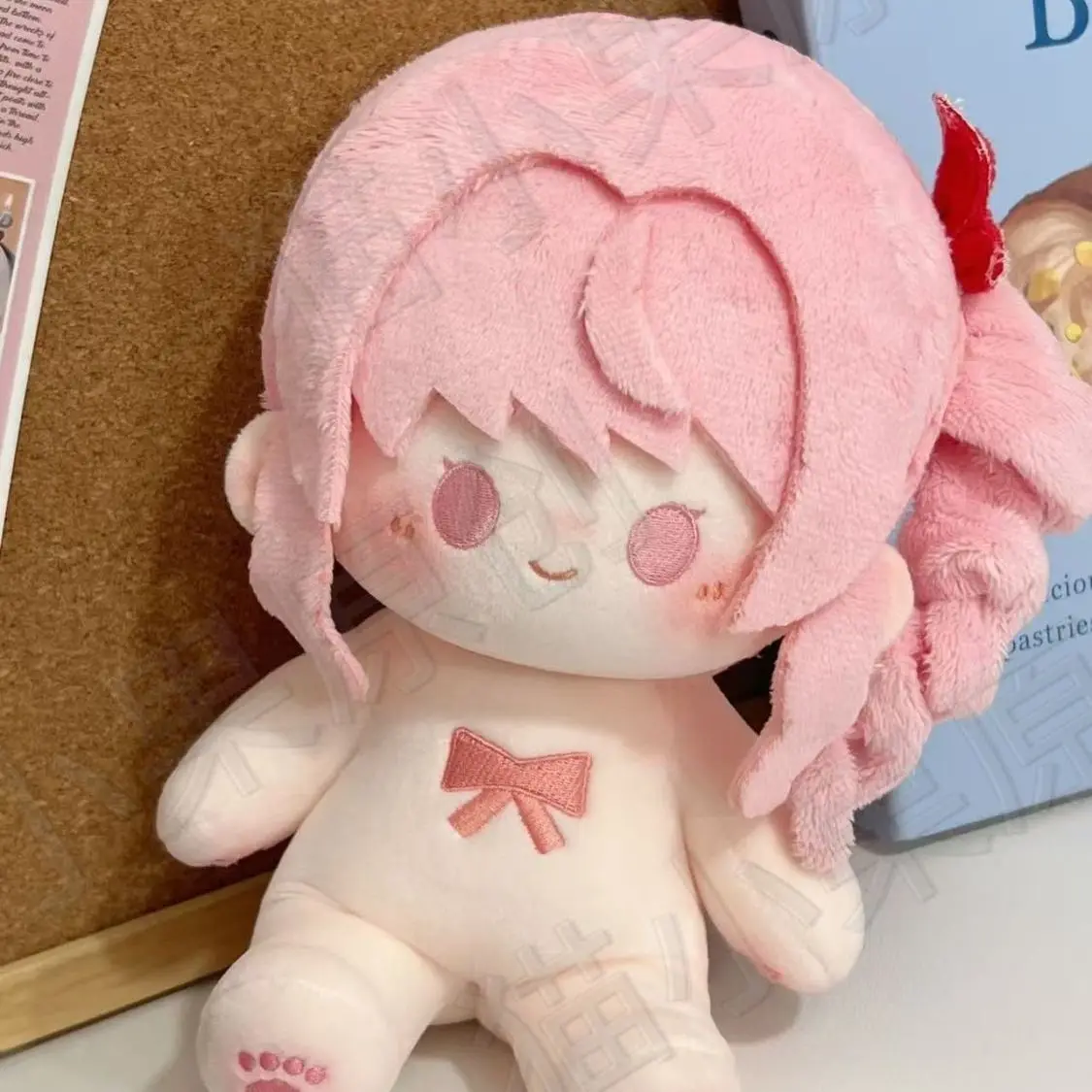 

Original 20CM Girl AKIYAMA MIZUKI Attributes Cotton Doll Body Cartoon Figures Plush Dolls Body Cosplay Dress Up Toys Gift