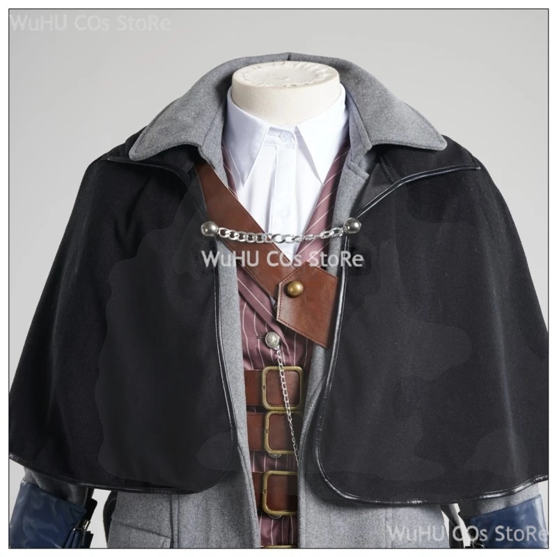 Game Bloodborne Gehrman Cosplay Costume Halloween Outfits Women Men New Suit Uniform Accessories And Props Set
