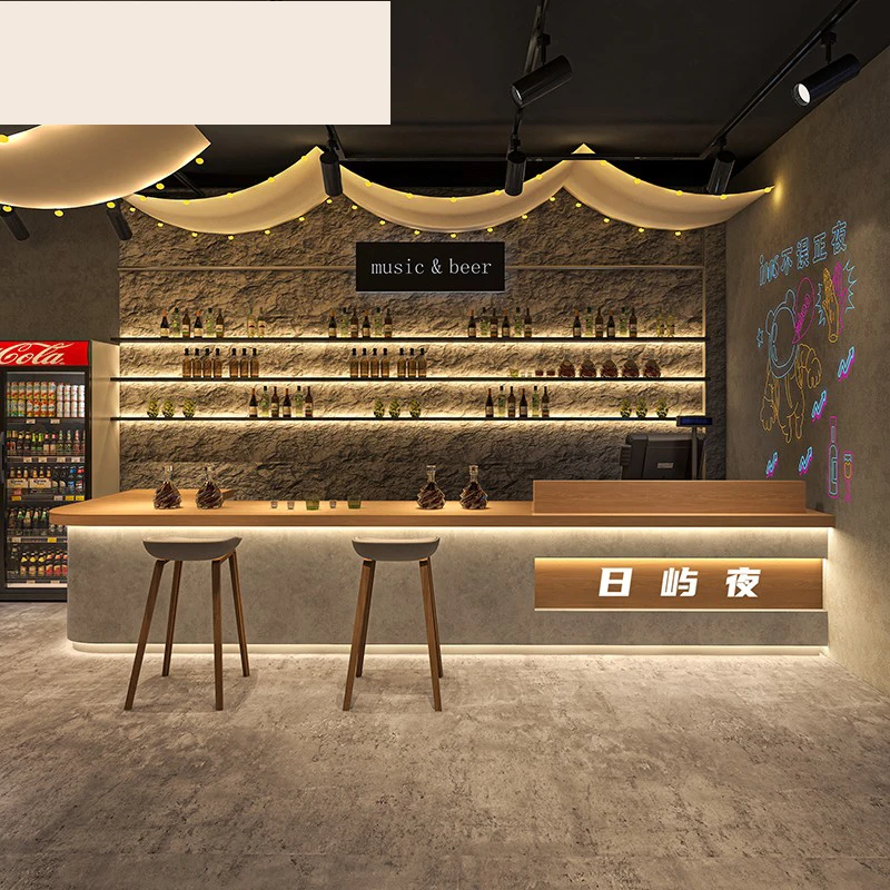 

Office Reception Desks For Beauty Salon Small Clinic Bar Counter Luxury Design Escritorio De Recepcion Commercial Furniture