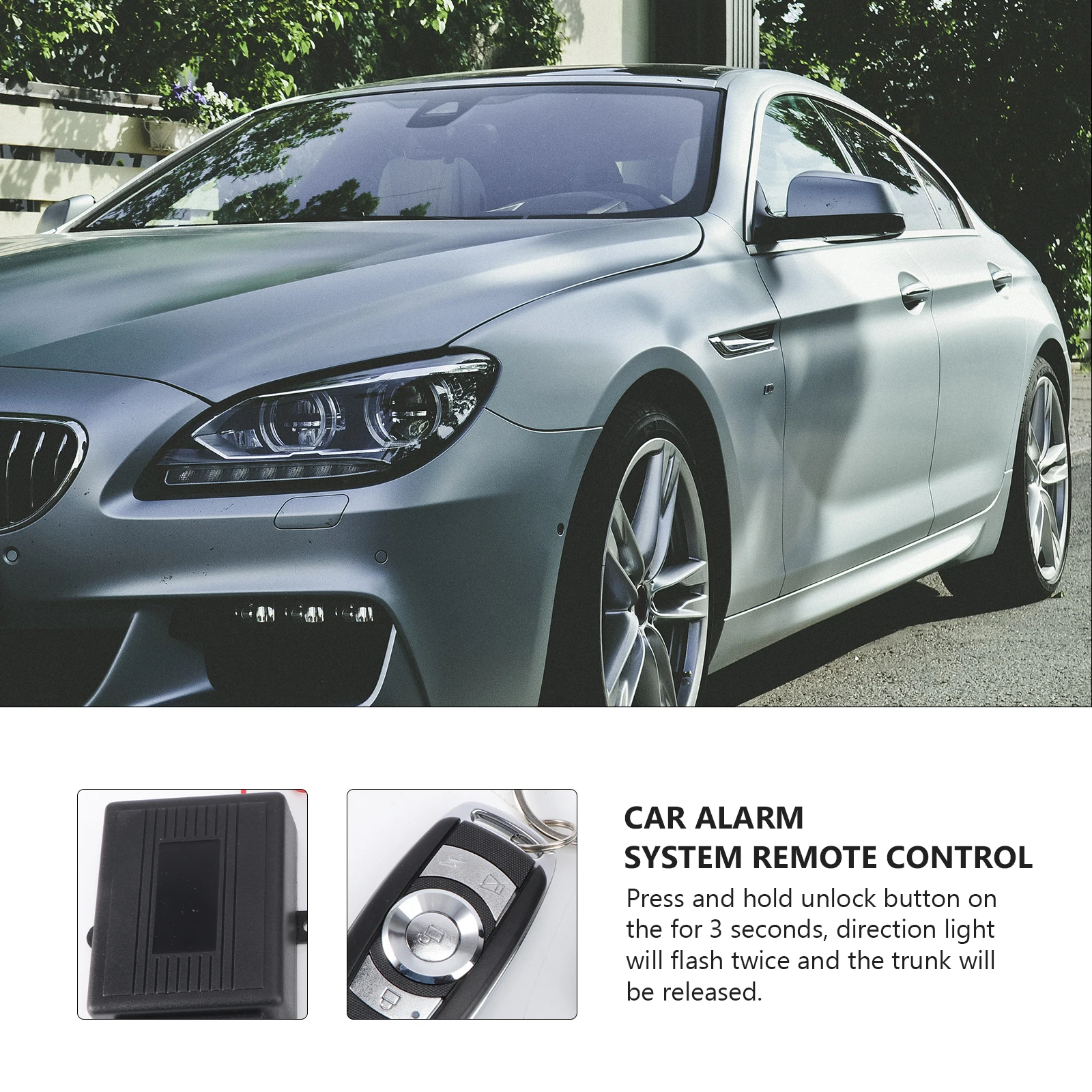 Kit di chiusura centralizzata con telecomando universale per ingresso senza chiave Soluzione di sicurezza antifurto per avviamento porta bagagliaio