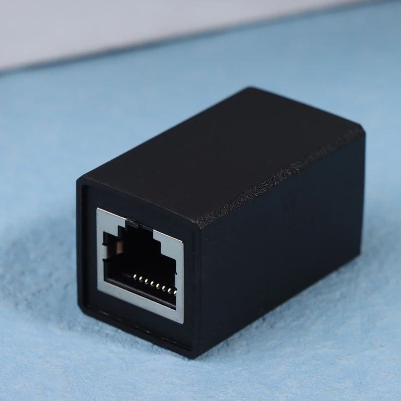 Conector RJ45 Adaptador Ethernet, Extensor de Rede, Patch Rede, Fio de Extensão, Fêmea para Fêmea, 8P8C