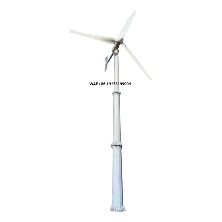 Wind Power System 10kw Wind Turbine Generator High Quality Home Permanent Magnet Eolic Energy System ISO CE CE TUV 20kw 7m 12m