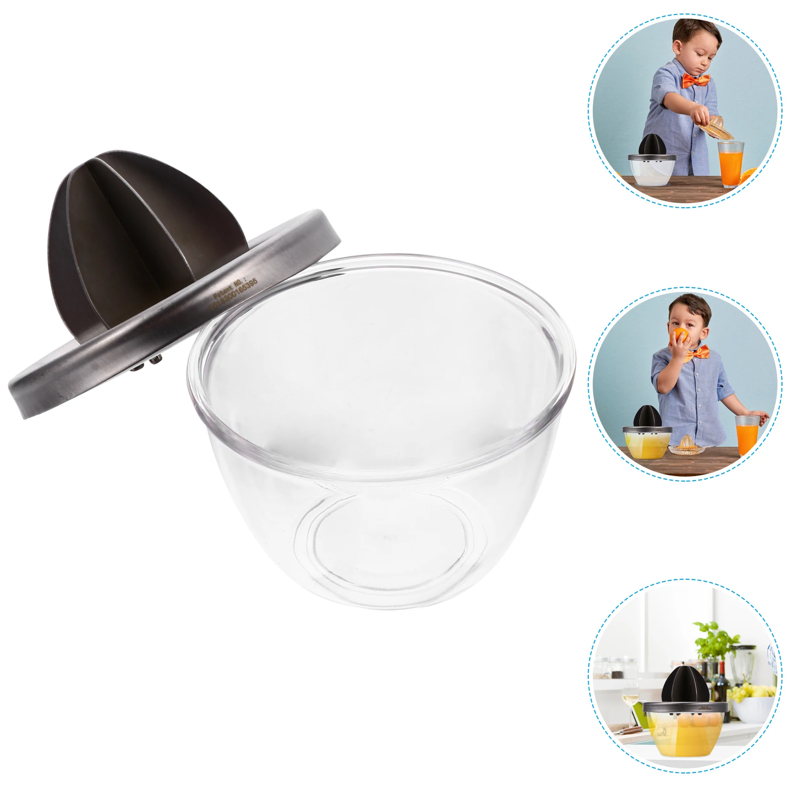 

1pc Stainless Steel Manual Juice Squeezer Multi-Function Fruit Juicer Orange Squeezer Hand Press For Home Camping Picnic