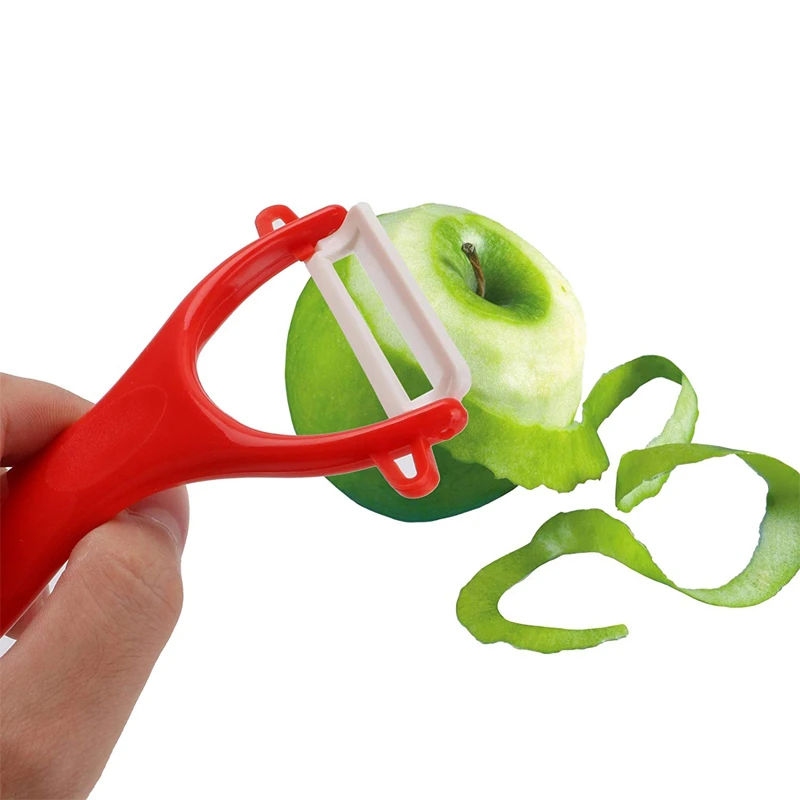 LMETJMA Ceramic Peeler 4 Color Vegetable Fruit Peeler Kitchen Potato Carrot Cucumber Peeler Peeling Kitchen Gadgets KC0113