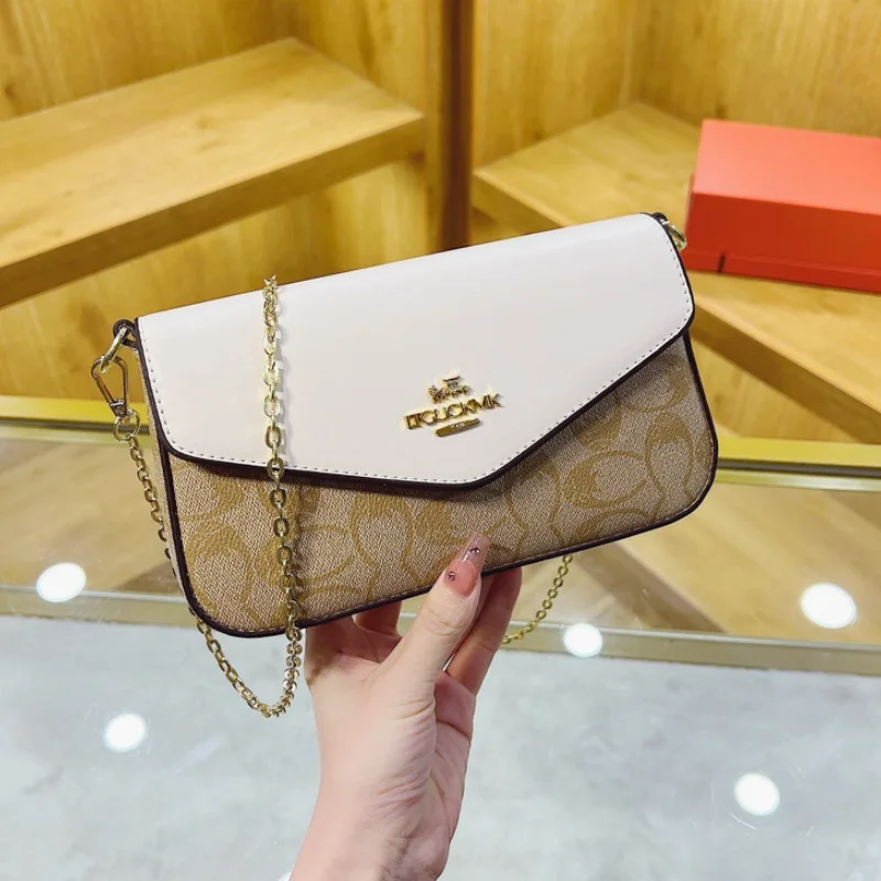 

Модная сумка-конверт с принтом — мини-женская сумка премиум-класса в стиле ретро, универсальный экспортный стиль через плечо и через плечо